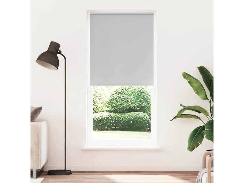 Store enrouleur occultant, store à rouleau 84,4 x 230 cm, largeur du tissu 80 cm, gris cf45482 - Conforama B