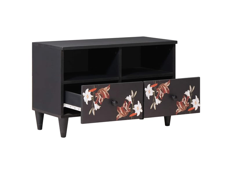  Cabinet de rangement rectangulaire avec tiroir et étagères ajustables design moderne 70 x 33,5 x 46 cm en bois de mangue massif 02_0057853  - Conforama B