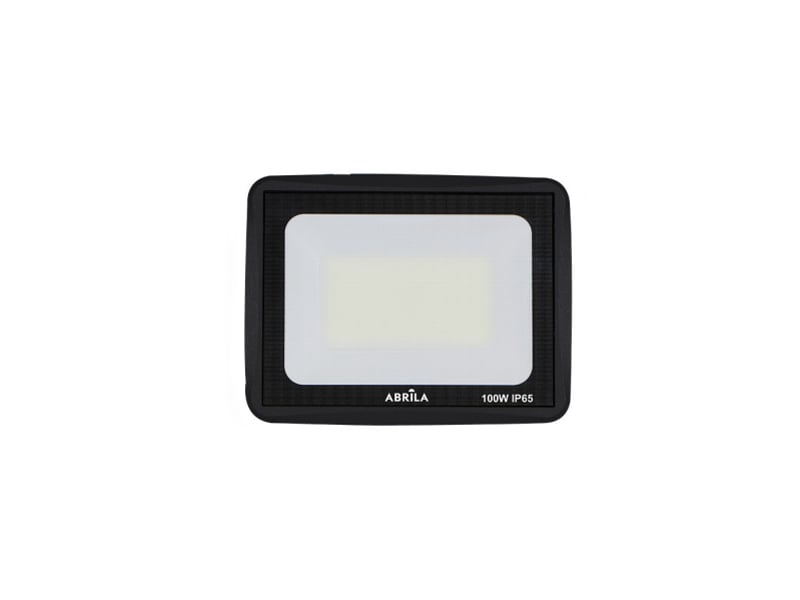  Fabrilamp zircon projecteur led extérieur 100 w, 10 000 lm, 6500 k, ip65, noir anti-éblouissement 147481009 - Conforama C