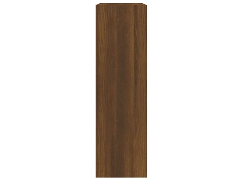  Meuble à chaussure | armoire à chaussures chêne marron 63x24x81 cm bois d'ingénierie  - Conforama E