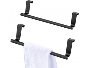 2 porte torchon cuisine, accroche torchon, rail de suspension en acier inoxydable pour cuisine et salle de bain, porte serviette salle de bain sans pe