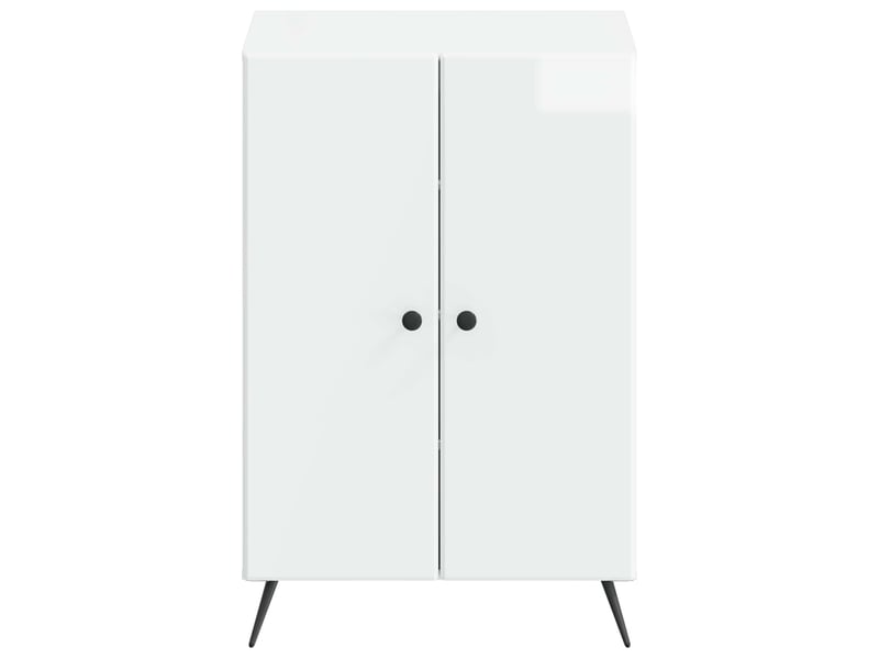  Meuble à chaussure, cabinet à chaussures breda 59,5x39,5x90 cm blanc brillant  - Conforama D