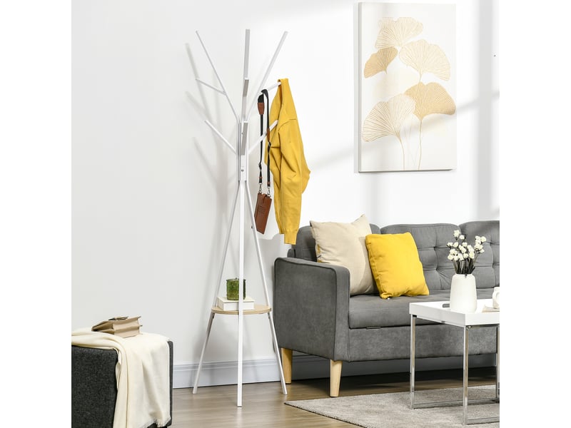  Armoire verticale moderne pour l'entrée, 45 x 45 x 180 cm, blanche  - Conforama D