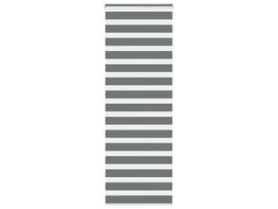 Store zèbre, store de fenêtre gris foncé largeur du tissu 75,9 cm polyester cf48626
