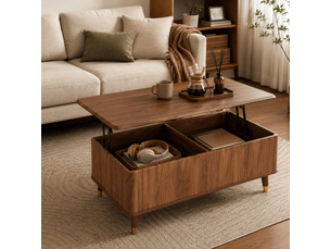 Table basse  coloris bois foncé <strong>XYLO</strong> <strong></strong>