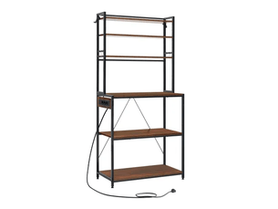 Bibliotheque coloris marron <strong></strong> <strong>40x80x167cm</strong> - 40 cm x 167 cm
