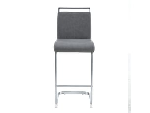 tabouret de bar <strong>HAUSS SPOLE</strong> - gris hauteur d'assise 63.5 cm vendu Par paire