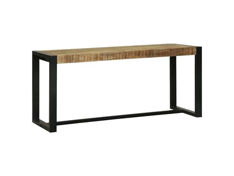  Banc d'entrée, banc d'intérieur bois de mangue massif shl42106  - Conforama C