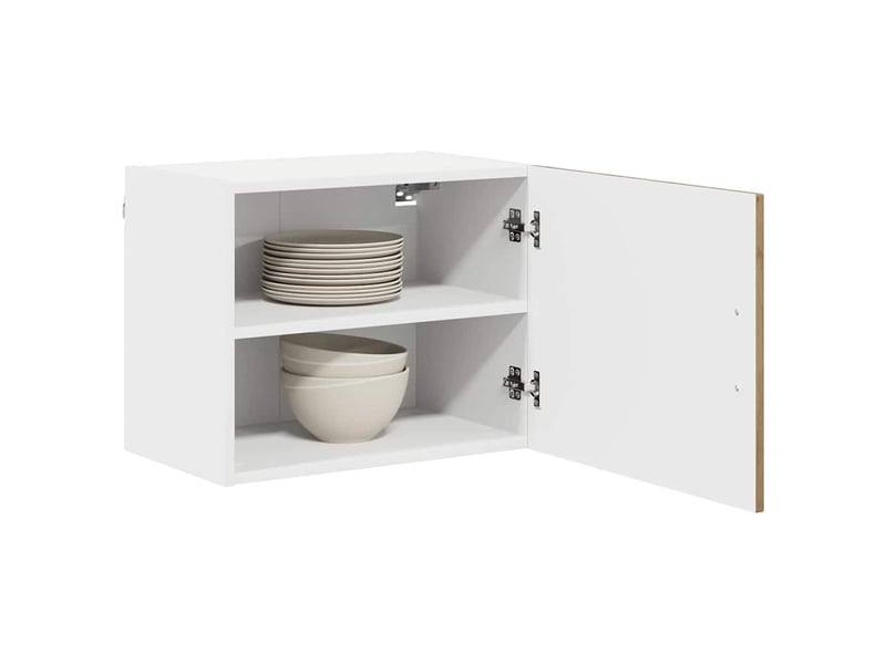  Meuble mural de cuisine | armoire de cuisine 2 pcs chêne artisanal shl652  - Conforama C
