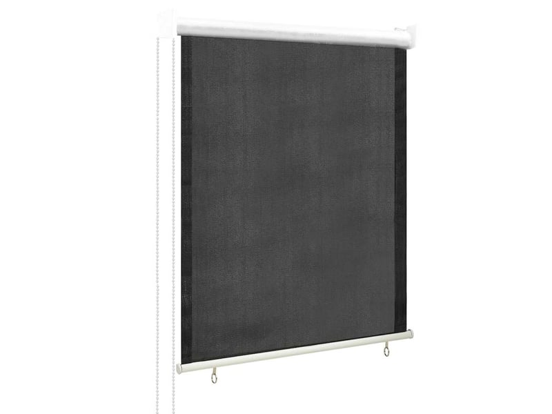 Store enrouleur, store roulant d'extérieur 65 (l) x 140 (h) cm anthracite cf47405 - Conforama B