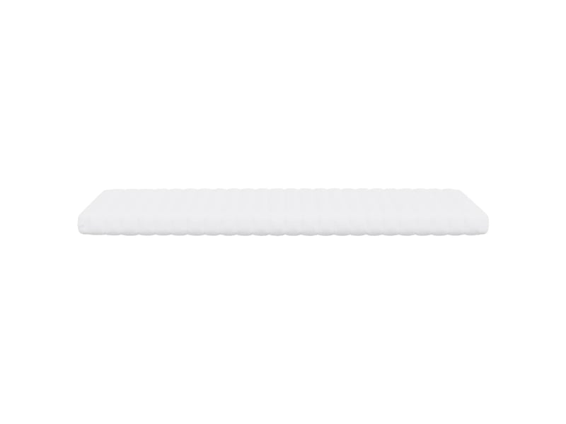  Matelas confort, matelas en mousse 2 pcs blanc 80x200 cm 7 zones dureté 20 ild  - Conforama E