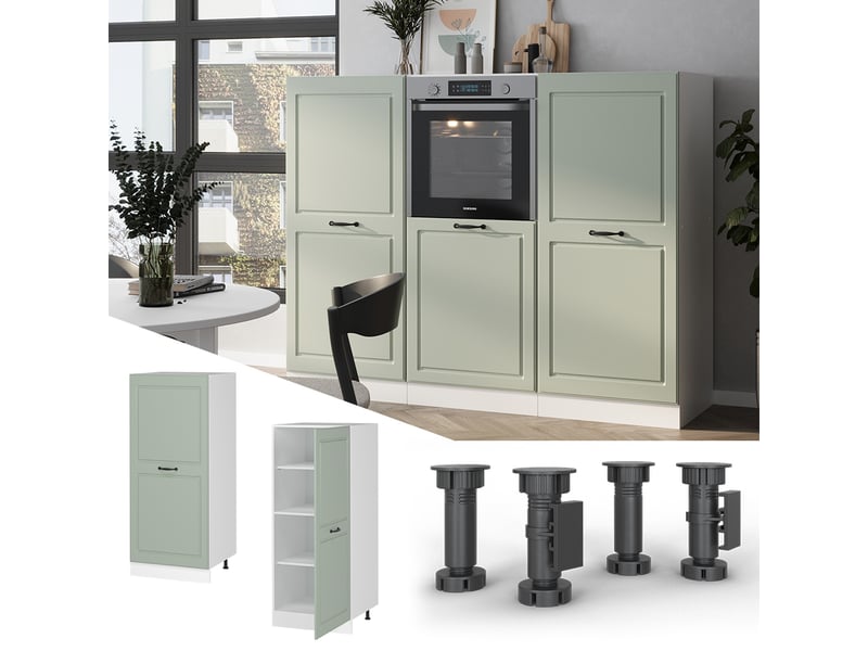  Vicco armoire haute, mint campagneblanc, 60cm  - Conforama D