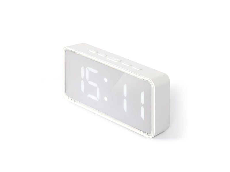  Réveil led blanc livoo  - Conforama B