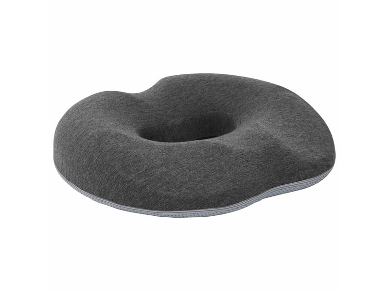 Coussin d'assise, coussin pour chaisecanapé couleur unie gris foncé 42 x 36,5 x 8 cm cf51364 - Conforama C