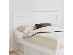 Tete de lit largeur 7 cm B1618 blanc