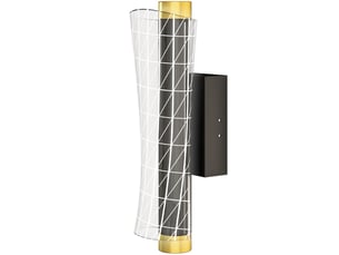 Lot de 2 appliques murales led 30,7 x 11 x 10,5 cm noires en métal, éclairage réglable pour intérieur