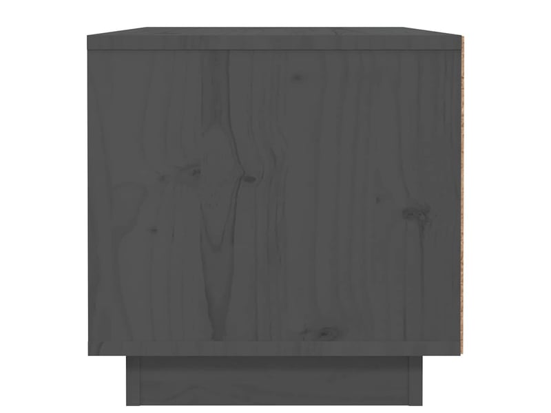  Table de chevet - cabinet de chevet - table de nuit gris 40x34x35 cm bois de pin solide  - Conforama E