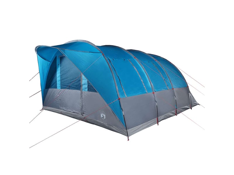 Tente de camping, tente tunnel 5 personnes bleu imperméable shl95317 - Conforama E