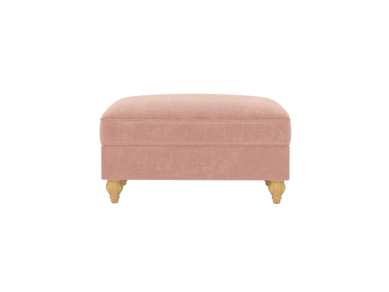  Tabouret windsor chenille - rose SF20250034012 - Conforama A