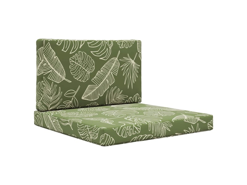  Coussin de canapé d'extérieur, coussin de chaise polyester modèle feuille cf54104  - Conforama A