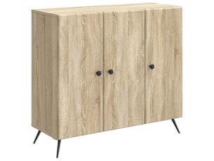 Buffet - bahut - meuble de rangement chêne sonoma 89 x 34,5 x 80 cm bois d'ingénierie
