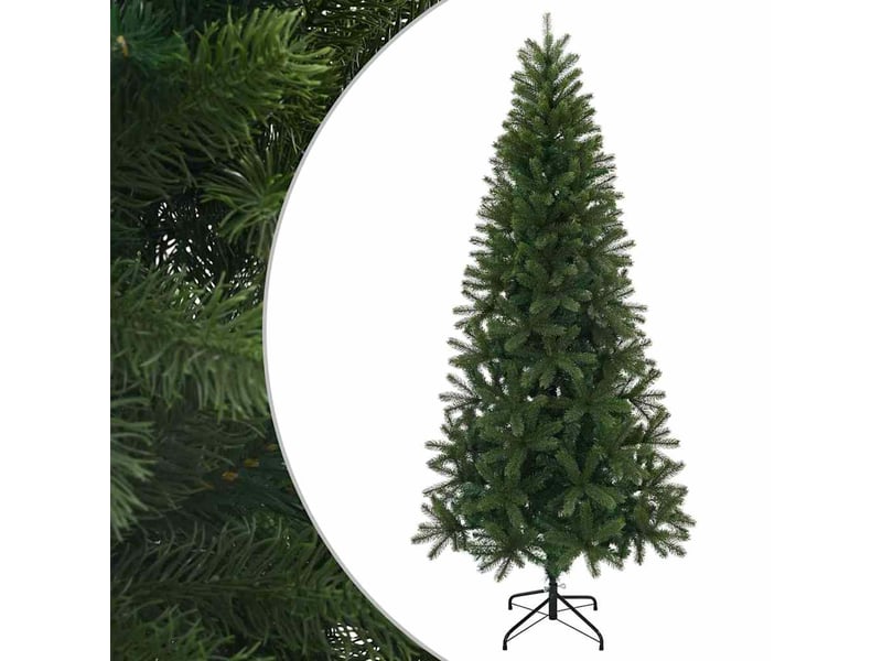  Sapin de noël artificiel, arbre de noël vert 240 cm pvc, pe et acier  - Conforama A
