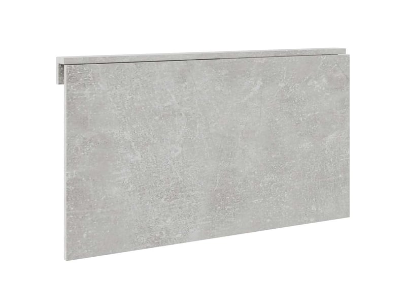  Table murale pliable gris béton 100x60x56 cm bois d'ingénierie  - Conforama E