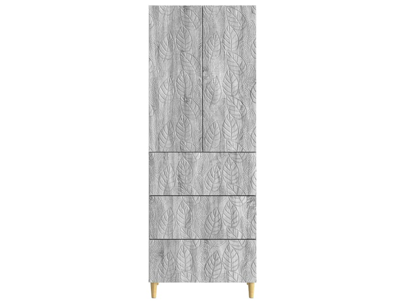  Ensemble de meubles 2 pcs, rangement de salon 66 x 34,5 x 90 cm bois d'ingénierie shl9709  - Conforama E