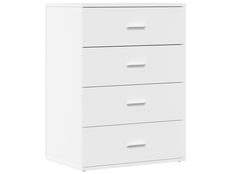  Buffets 2 pcs - bahut - meuble de rangement blanc 60x39x80 cm bois d’ingénierie  - Conforama D