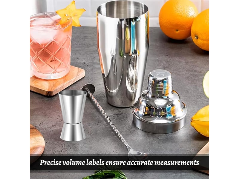  2 pièce 2cl 4cl doseur cocktail,verre doseur cocktail,doseur alcool,doseur cocktail 2cl4cl,jigger,double jigger en acier inoxydable, jigger cocktail  - Conforama E