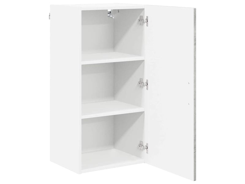 Armoire de cuisine gris béton 40x31x80cm bois d'ingénierie shl6510  - Conforama E
