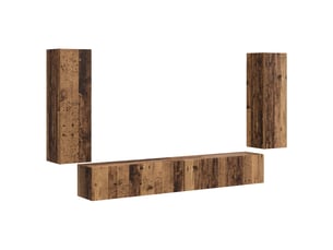 Meuble tv coloris marron 97 cm <strong></strong> <strong></strong>