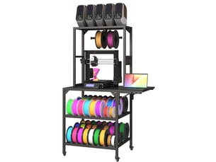 Vitrine coloris noir - 104.9 cmx166 cm