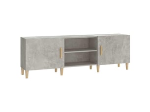 Meuble tv coloris gris 150 cm <strong></strong>  <strong></strong>