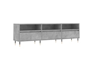 Meuble tv coloris gris 150 cm <strong></strong>  <strong></strong>