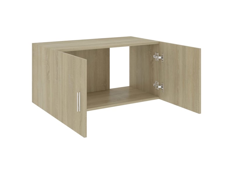 Armoire murale chêne sonoma 80x39x40 cm bois d'ingénierie - Conforama D