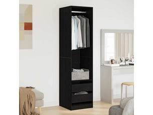 Armoire <strong></strong> <strong></strong> coloris noir largeur 50 cm