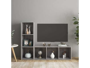Meuble tv coloris gris  <strong></strong>  <strong></strong>