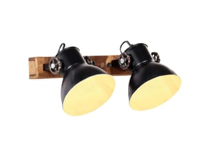 Lampe murale, applique murale industrielle noir 45x25 cm e27