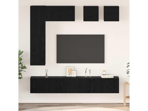 Meuble tv coloris noir 30.5 cm <strong></strong>  <strong></strong>