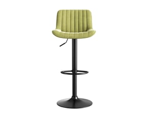 tabouret de bar assise réglable en hauteur <strong>HAUSS SPOLE</strong> - vert hauteur d'assise 63 cm vendu Par 4