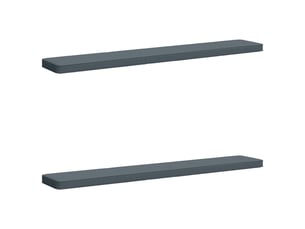 Lot de 2 coussins de banc, coussins d'assise vught 100 % polyester bleu cf58415