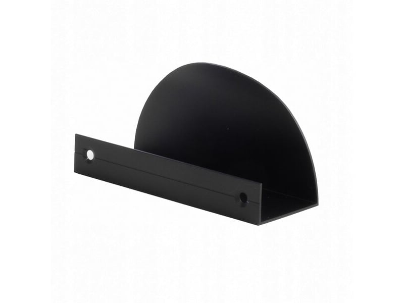  Poignée ua01 semi-circulaire en noir mat de 14,8 cm en aluminium  - Conforama D