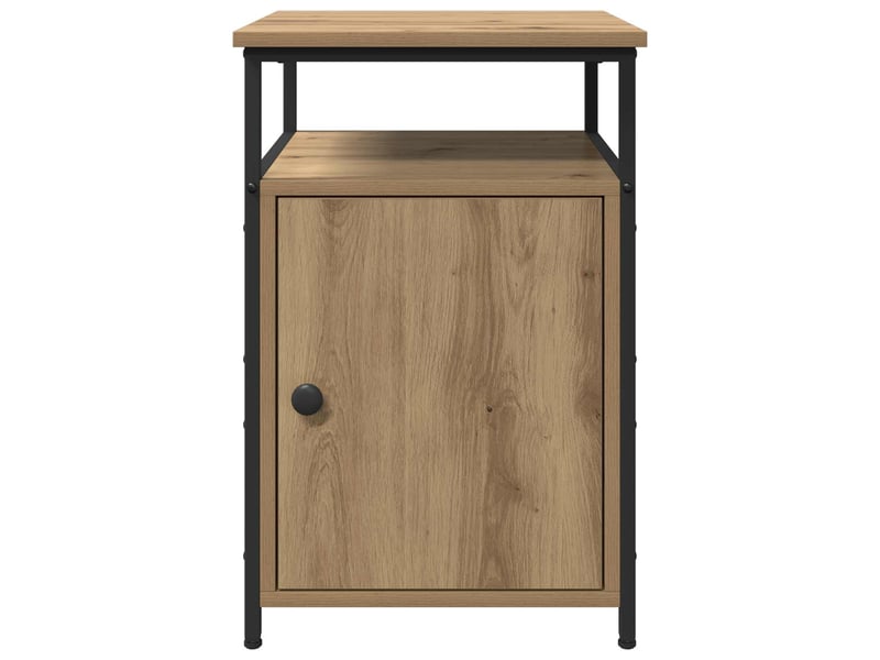 Table de chevet - cabinet de chevet - table de nuit chêne artisanal bois d'ingénierie - Conforama E