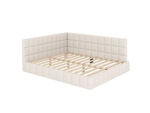 Lit combiné 160x200 cm    coloris beige