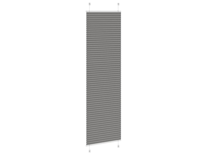  Store plissé, store de fenêtre anthracite 55x200 cm largeur du tissu 54,4 cm cf46702  - Conforama D