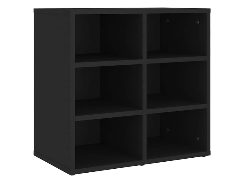  Meuble à chaussure, armoire à chaussures noir 52,5x30x50 cm  - Conforama A