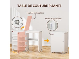 Etagère 117 cm coloris blanc  