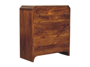 Commode 3 tiroir(s) ARTISAN FURNITURE coloris marron largeur 40 cm