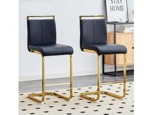 tabouret de bar <strong>HAUSS SPOLE</strong> - bicolore hauteur d'assise 63.5 cm vendu Par paire